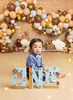 Teddy Bear 1st Birthday Photoshoot NJ