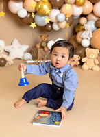 Teddy Bear 1st Birthday Photoshoot NJ