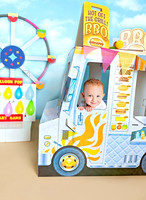 Boardwalk Summer Theme 2nd Birthday Photoshoot NJ