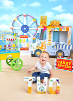 Boardwalk Summer Theme 2nd Birthday Photoshoot NJ