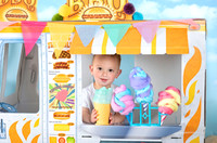 Boardwalk Summer Theme 2nd Birthday Photoshoot NJ