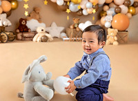 Teddy Bear 1st Birthday Photoshoot NJ