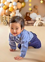 Teddy Bear 1st Birthday Photoshoot NJ